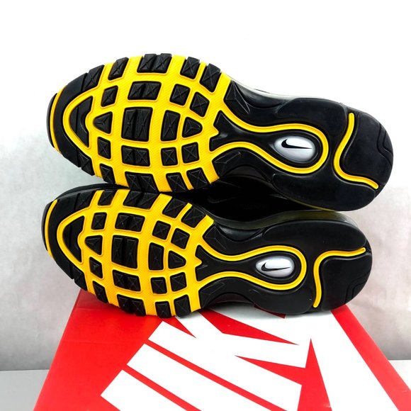 Nike Air Max 97 Casual Shoes GS 921522-005 Black - Picture 7 of 8